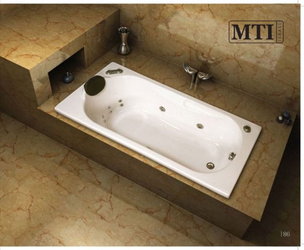MTI-90-160X75 אמבטיה מלבנית