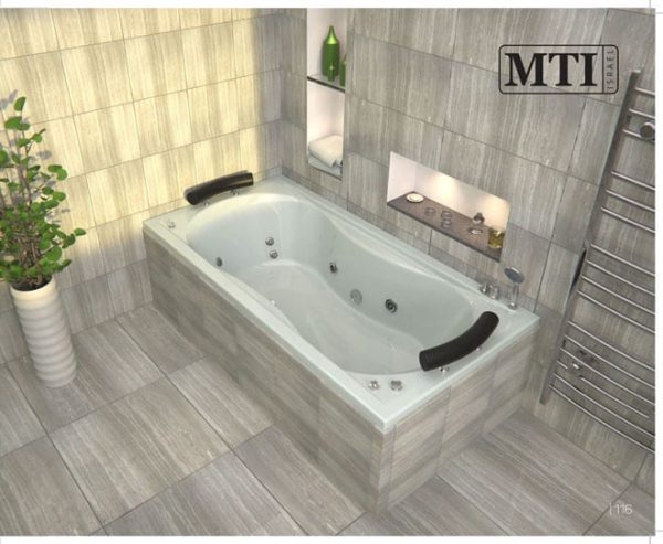MTI-23 185X95 אמבטיה מלבנית