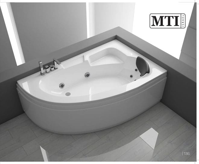 MTI-28-160X100 אמבטיה פינתית