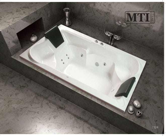 MTI-106 200X120 אמבטיה מלבנית