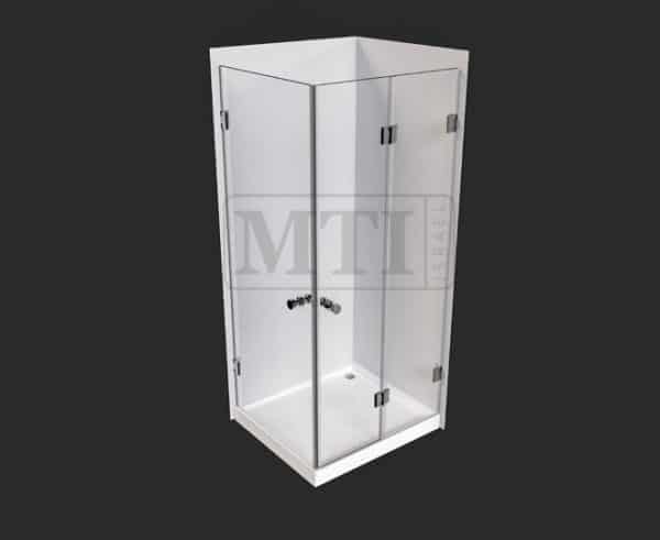 MTI-745---דגם-אורי---מקלחון-פינתי---דלת-והרמוניקה-שתי-דלתות
