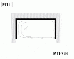 MTI-764 – דגם אושר – דלת הרמוניקה מתקפלת