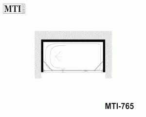 MTI-765 – דגם בר – שני קבועים ודלת